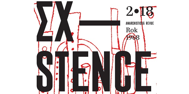 Cover of Czech-Slovak Anarchist Federation paper Existence Issue 2 2018 - cropped