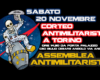 20 novembre corteo antimilitarista a Torino - Turin anti-militarist demo 20 November 2021