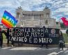 rome antiwar demo FAI anarchists 2022