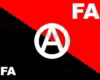Italian Anarchist Federation banner