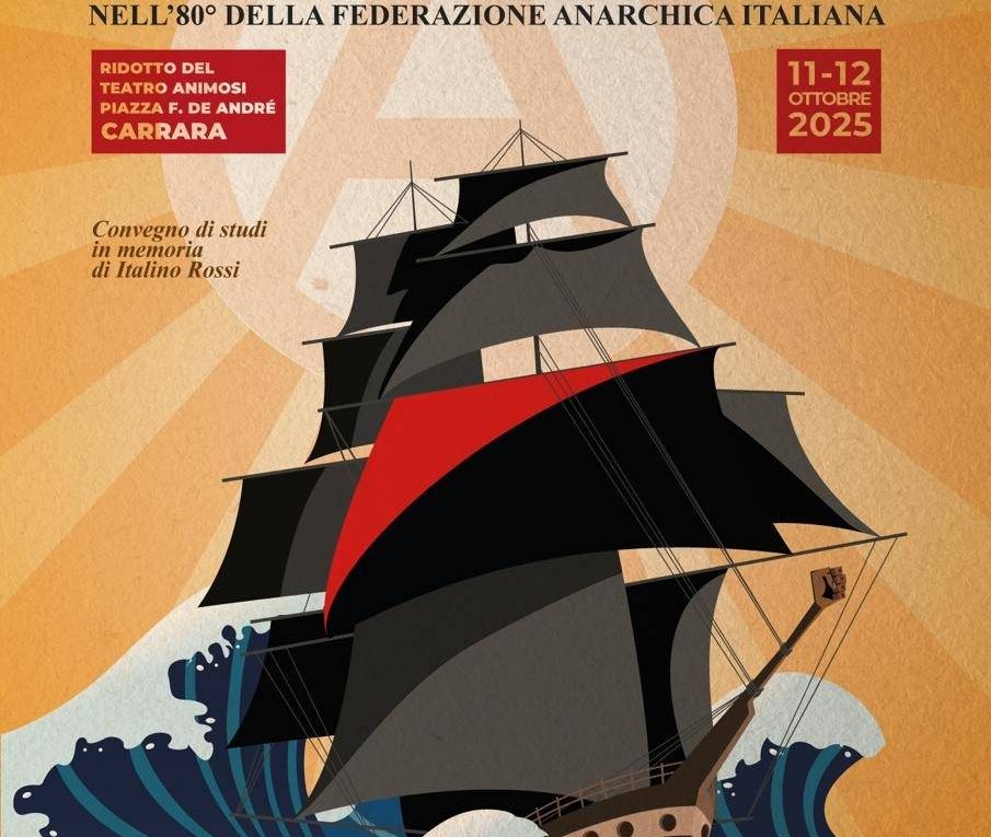 Event poster for FAI Italy 80th Anniversary