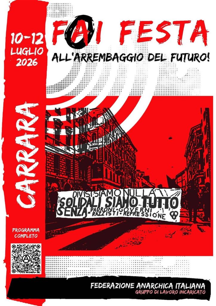 FAI poster Festival in Carrara July 2026