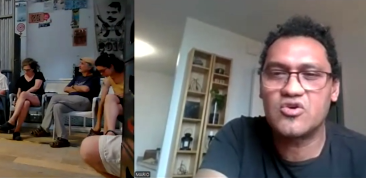 Snapshot from video about Anarchism and Anarchist space in Cuba. 16 June 2026
