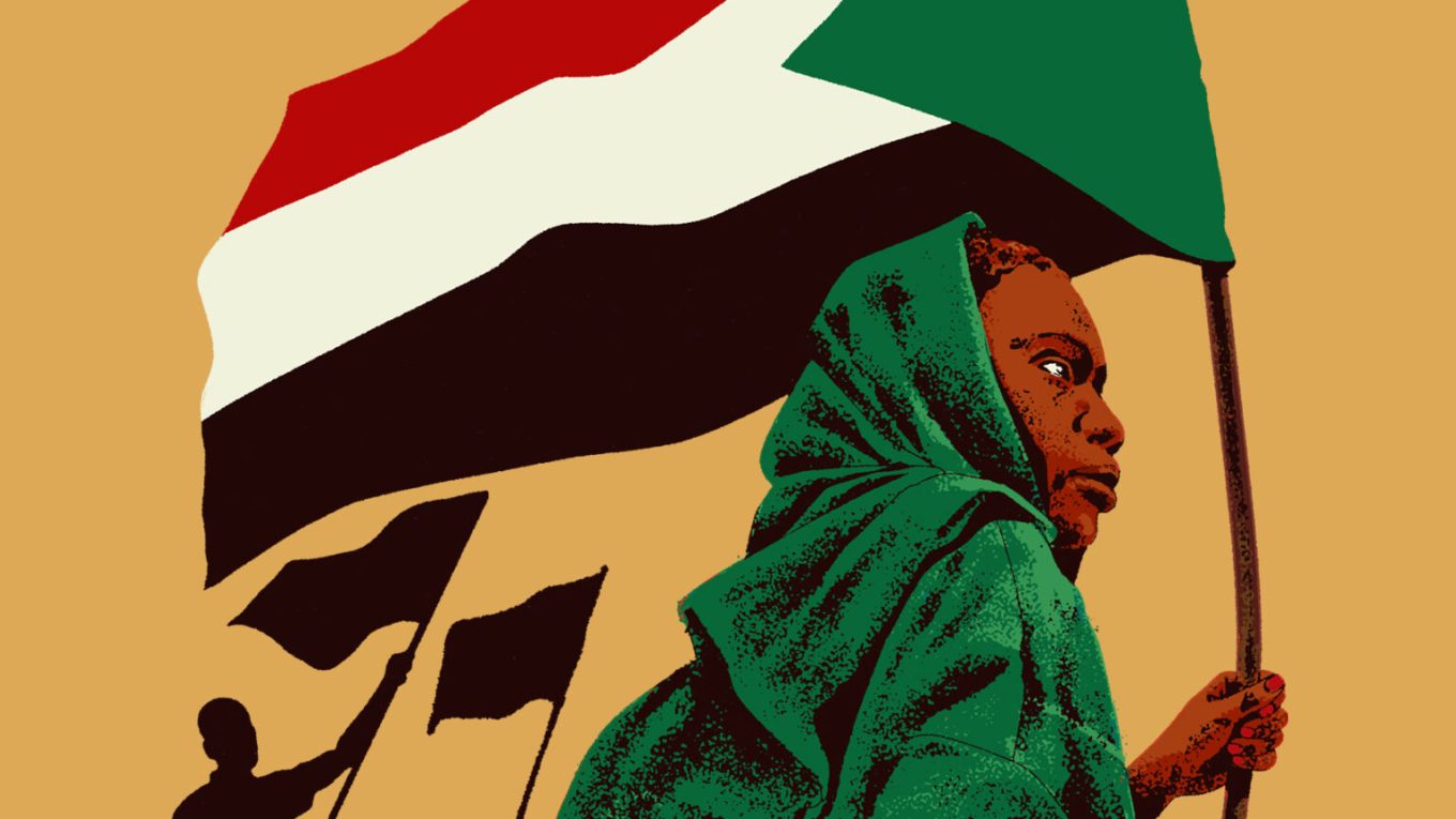 Sudan anarchist event image - Black Rose Federation, USA